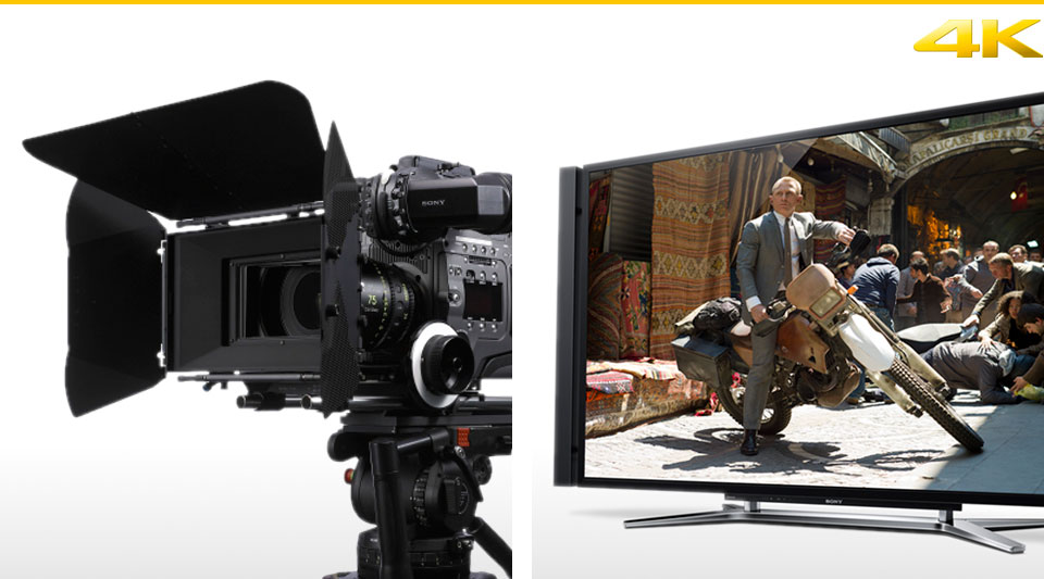 Sony стоит у самых истоков передовой технологии 4K Sony стоит у самых истоков передовой технологии 4K