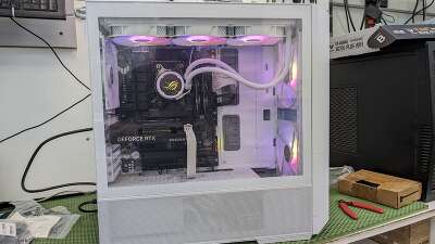 Сборка игрового системного блока