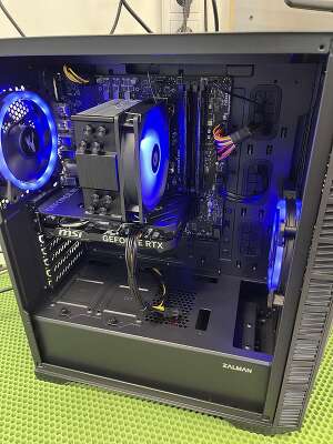 Сборка игрового системного блока