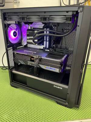 Сборка игрового системного блока